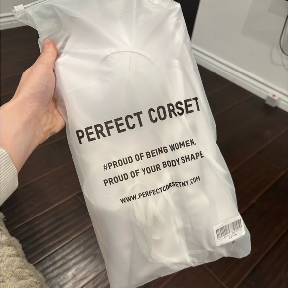 White Satin Corset - Perfect Corset NYC - Picture 3 of 4